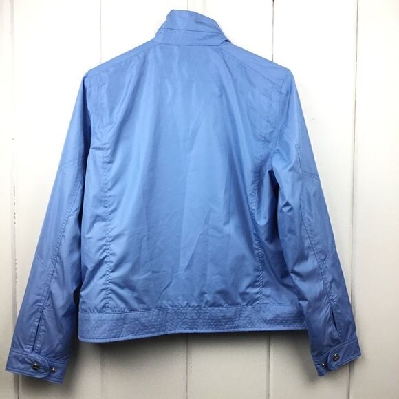 Ralph Lauren Jacket Windbreaker Baby Blue, Crest Logo, Size Medium - Picture 12 of 14